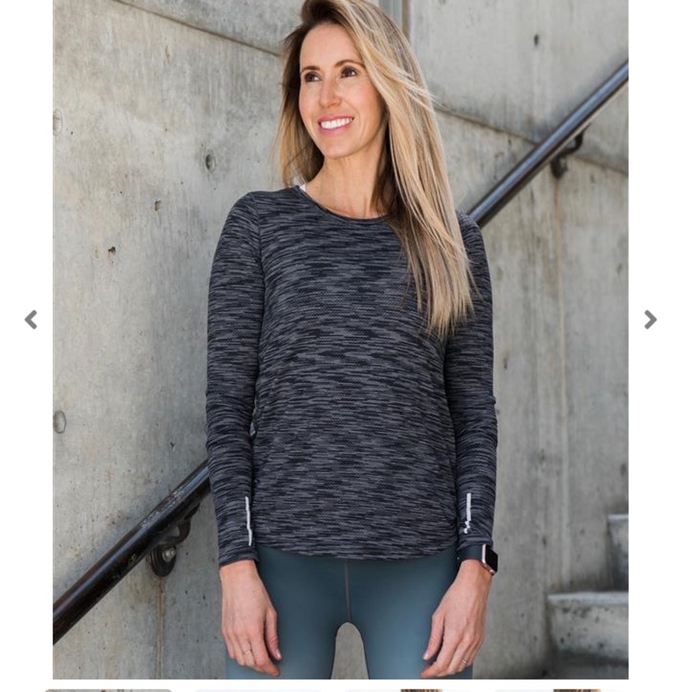 Zyia Split Back Long Sleeve